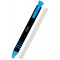Läufer Stylo-gomme en plastique, 2 gommes de rechange, jaune