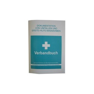 LEINA Verbandbuch, DIN A5, Farbe: weiß/grün