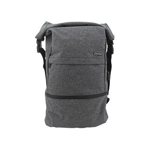 LiGHTPAK Sac à dos pour PC portable, polyester 600D, gris