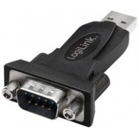 LogiLink Adaptateur USB 2.0 - RS232 avec câble de rallonge