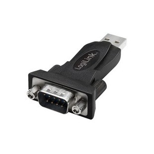 LogiLink Adaptateur USB 2.0 - RS232 avec câble de rallonge