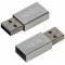 LogiLink Adaptateur USB 3.2 Gen1, USB mâle - USB femelle