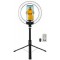 LogiLink Anneau lumineux pour smartphone avec trépied/perche