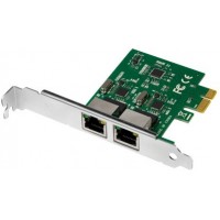 LogiLink Carte réseau PCI Gigabit Ethernet RJ45, 2 ports