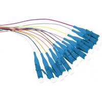 LogiLink Jeu de pigtails fibre optique, LC-Simplex, OS2, 2 m