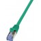 LogiLink Patchkabel, Kat. 6A, S/FTP, 5,0 m, violett