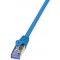 LogiLink Patchkabel, Kat. 6A, S/FTP, 5,0 m, violett