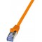 LogiLink Patchkabel, Kat. 6A, S/FTP, 5,0 m, violett