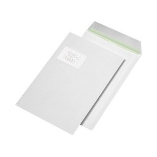 MAILmedia Versandtasche Envirelope, C4, mit Fenster, weiß