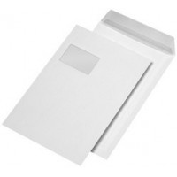 MAILmedia Versandtasche Offset weiß, C5, mit Fenster