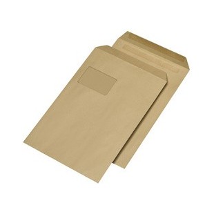 MAILmedia Versandtaschen C4 selbstklebend, mit Fenster