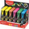 Lot de 24 : Maped Surligneur FLEX, pointe flexible, présentoir de 24