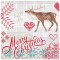 PAPSTAR Serviette à motif de Noël 'Rudi'