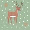 PAPSTAR Serviette à motif de Noël 'Rudi'