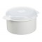 plast team Boîte à micro-ondes Micro, 0,5 litre, rond