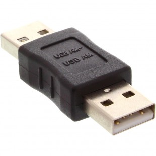 Adaptateur USB 2.0, InLine®, prise A sur prise A