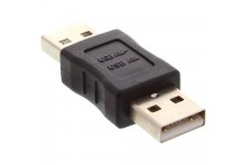 Adaptateur USB 2.0, InLine®, prise A sur prise A