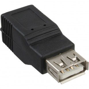 Adaptateur USB 2.0, InLine®, prise femelle A sur prise femelle B
