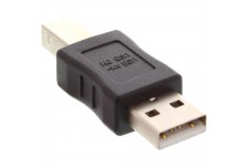 Adaptateur USB 2.0, InLine®, prise A sur prise B