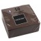 PROnappe Serviette cocktail, 200 x 200 mm, chocolat