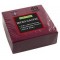 PROnappe Serviette de table jetable, 380 x 380 mm, bordeaux