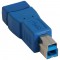 Adaptateur InLine® USB 3.0 de type A femelle à type B mâle