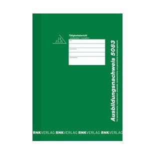 RNK Verlag Ausbildungsnachweis-Heft, wöchentlich/monatlich