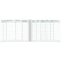 RNK Verlag Fahrtenbuch PKW, DIN A6 quer, 32 Blatt