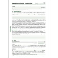 Lot de 10 : RNK Verlag Landwirtschaftlicher Pachtvertrag, 4-seitig