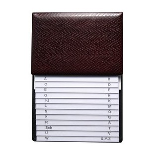 RNK Verlag Telefonregister, weinrot, (B)160 x(H)230 mm