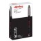 Lot de 12 : rotring Stylo roller Rollerball, largeur tracé: 0,7 mm, noir