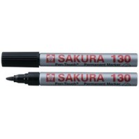 SAKURA Marqueur permanent Pen-touch 130, 1,2 mm, noir