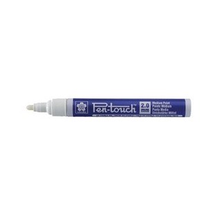SAKURA Marqueur permanent Pen-Touch UV Fin, bleu uv
