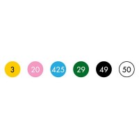 SAKURA Marqueur pour métal, fin, 2 mm, jaune