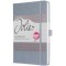 sigel Carnet de notes Jolie, similicuir, 174 pages, glacier