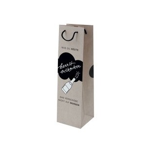 SUSY CARD Flaschentüte 'Entkorken', für 1 Flasche