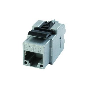 Lot de 2 : Telegärtner module AMJ45 Cat.6(bas), blindé, T568A