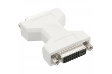 Adaptateur DVI-D, InLine®, Digital 24+1 prise femelle / prise femelle