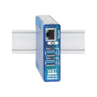 W&T USB-Server Megabit 2.0, 2 unabhängige USB-Ports