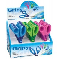 Lot de 30 : WEDO Ciseaux de bricolage Gripy, pointu, longueur: 130 mm