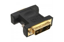 DVI-A Adaptateur, InLine®, Analogue 12+5 prise sur 15 broches HD prise femelle (VGA)