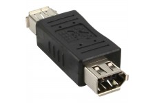 Adaptateur FireWire, InLine®, prise femelle à 6 broches/prise femelle