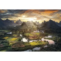 View of China High Quality puzzle 2000pcs