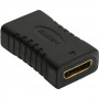 Adaptateur InLine® HDMI HDMI C femelle à femelle plaqué or