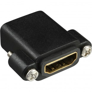 Adaptateur InLine® HDMI de type A femelle à A femelle plaqué or avec bride, 4K2K