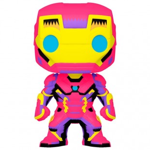 POP figure Marvel Iron Man Black Light Exclusive