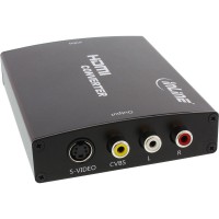 Convertisseur HDMI vers S-Vidéo InLine® + Convertisseur audio RCA