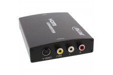 Convertisseur HDMI vers S-Vidéo InLine® + Convertisseur audio RCA