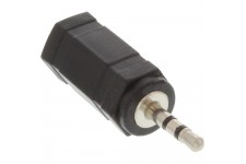 Adaptateur audio, InLine®, 2,5mm prise - 3,5mm prise femelle, Stéréo