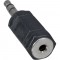 Adaptateur audio, InLine®, 2,5mm jack femelle à 3,5mm prise, Stéréo